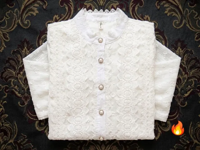 Blusa Feminina Importada Elegante - Nova (Sem Uso) - Tamanho M/G