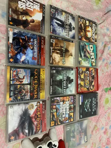 Jogos ps3 original e controles similares