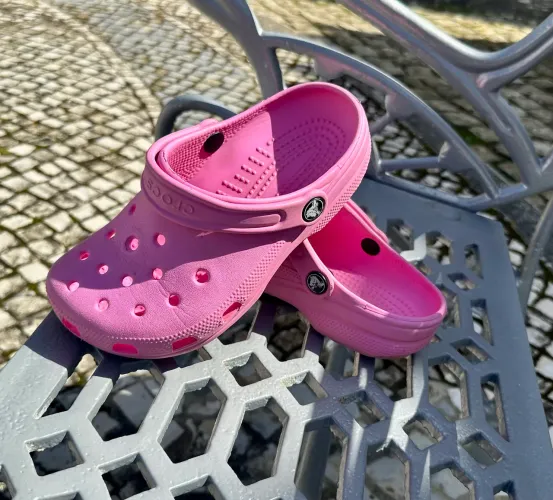 Sandália Crocs  Infantil Rosa - TAM J2 (33)