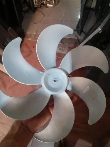 Roda de ventilador de 6 paetas