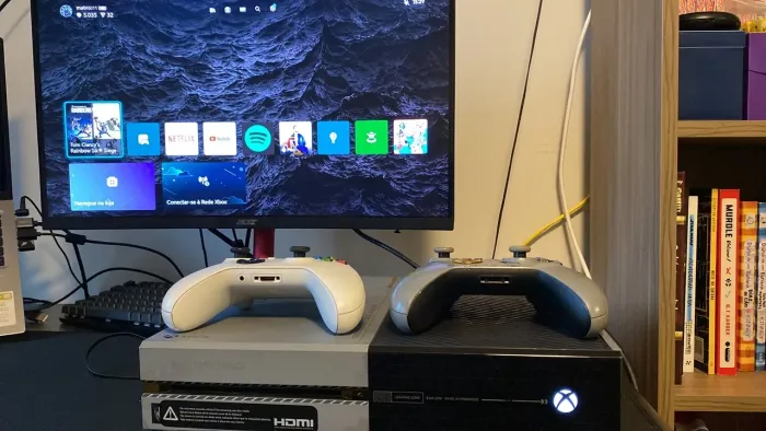 Xbox One 1TB edição cod aw