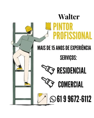 Pintor Profissional de Residências e Comercial