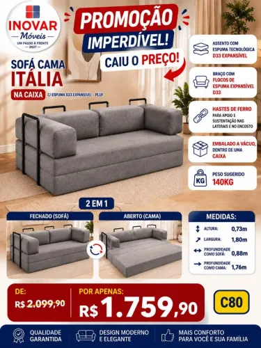 Sofá Cama Itália