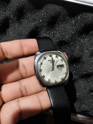 Seiko vintage revisado automático