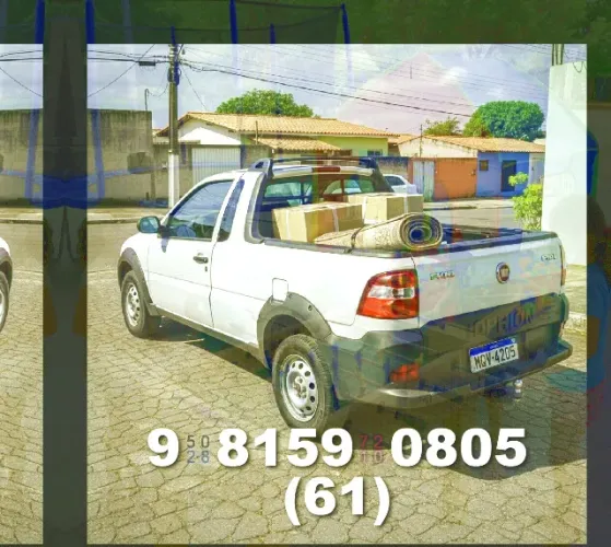 Frete em Águas Claras · Arniqueira · Candangolândia · Cruzeiro
