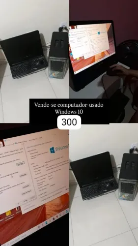 Vende-se computador, marca positivo, valor para sair rápido 