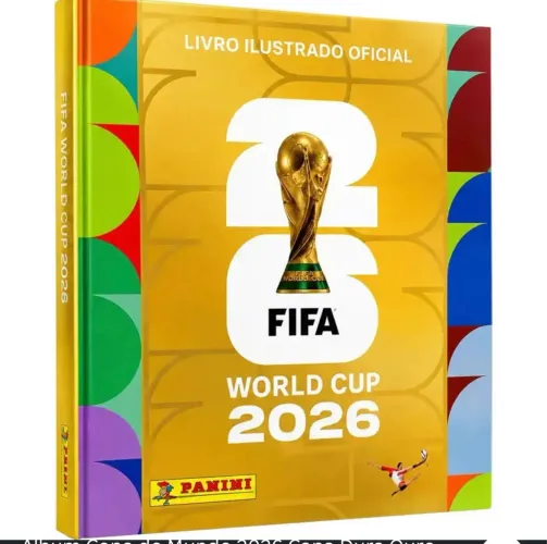 Vendo álbum dourado completo pra colar!