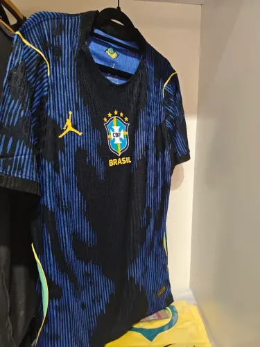 CAMISA BRASIL JORDAN II 26/27 MODELO JOGADOR 