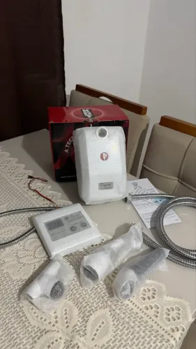 Ducha Elétrica KDT Digital Inteligente 8800W 220V Chuveiro Branca