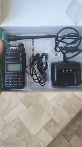 Ht Ksu 7 dual Band VHF e UHF 