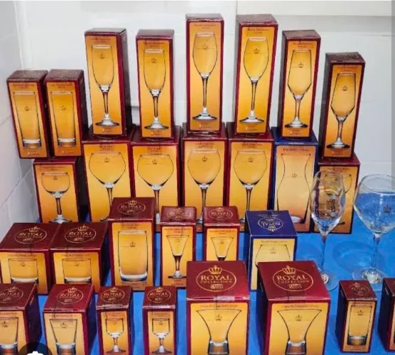 Coleção taças Royal Caras