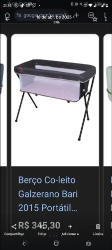 Mini berço portátil