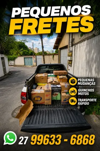 Frete Rápido Serra apartir $70