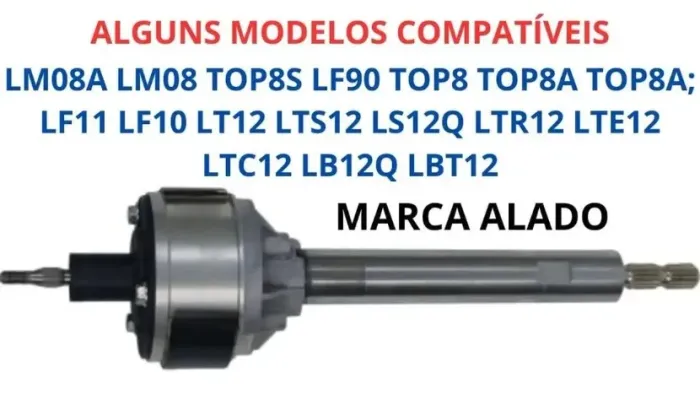 Mecanismo Câmbio Transmissão Lm08 Lte12 Lf90 Electrolux Novo Alado