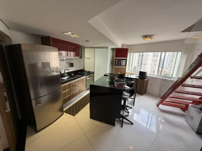 Flat mobiliado à venda na Vila Nova Conceição| 93m² | 2 Dormitórios | 1 Vaga de garagem