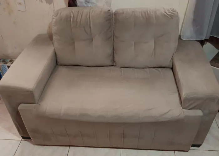 Sofá Veludo Bom estado