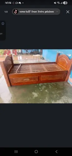Vendo essa cama de macacauba 350