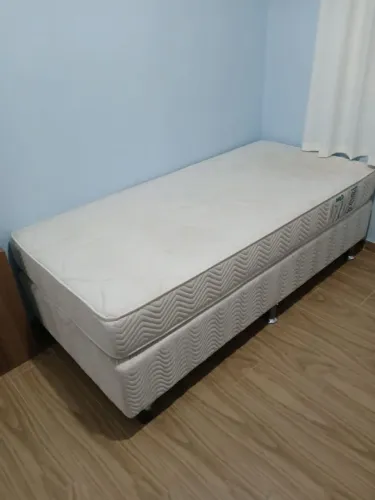 Cama box de molas - Solteiro