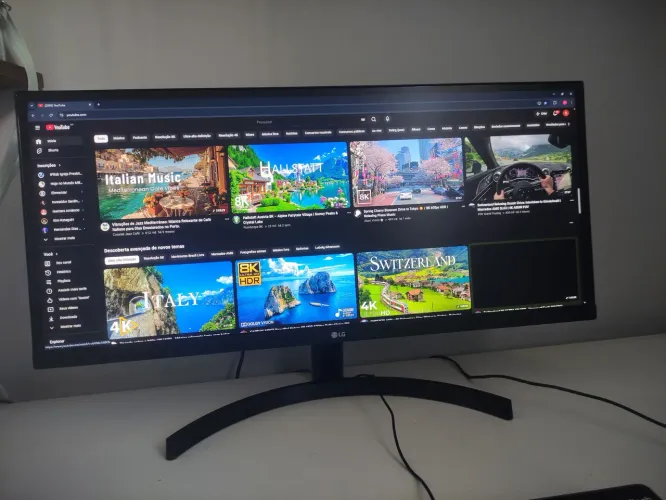 Monitor LG/ Ultrawide 29"| 29WL500| Envio na caixa! Excelente estado
