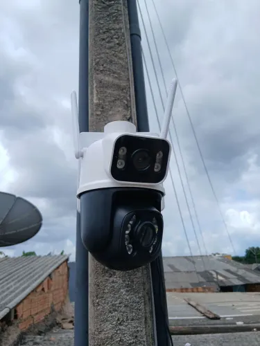 Instalação de câmera wi-fi