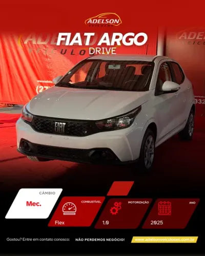Fiat Argo Drive 1.0 6V Flex 2025