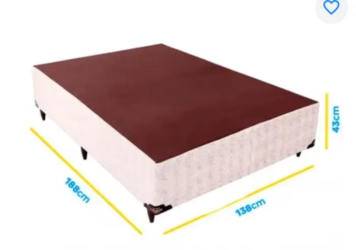 Conjunto cama box casal standart