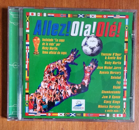 CD ALLEZ! OLA! OLÉ!  Copa do Mundo 1998 INTACTO 