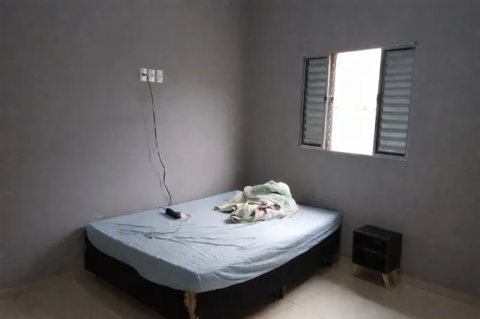 Cama de casal box +colchão