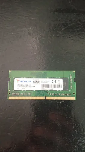 Memória ddr4 4 gb notebook 3200 hz