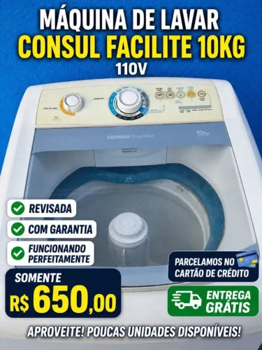Maquina de lavar roupa 10 kilos