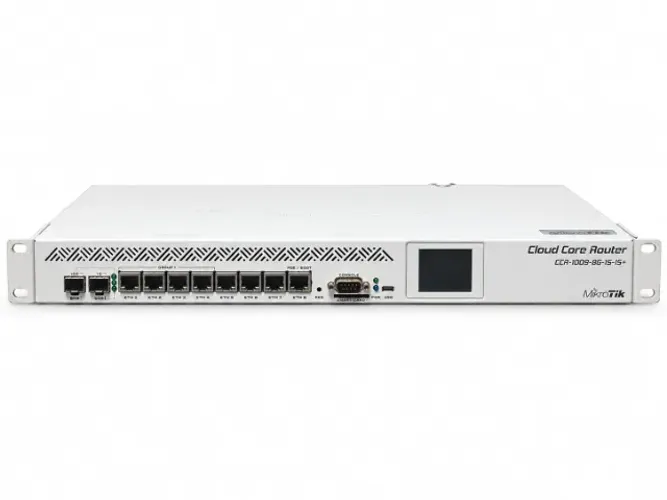 MikroTik CCR1009-8G-1S-1S+ Cloud Core Router - R$ 3.150