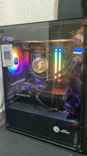 PC Gamer Completo High-End - Ryzen 7 5700X Monitor e Periféricos?