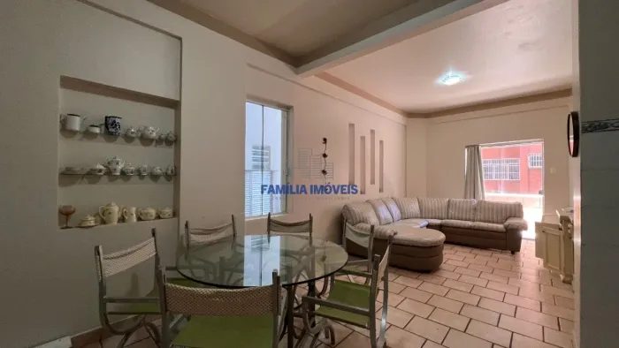 Apartamento para alugar 1 quarto vista mar no Boqueirão Santos SP