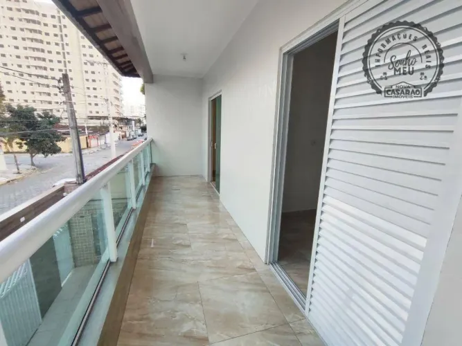 Casa com 3 dormitórios à venda, 79 m² por R$ 495.000,00 - Vila Guilhermina - Praia Grande/