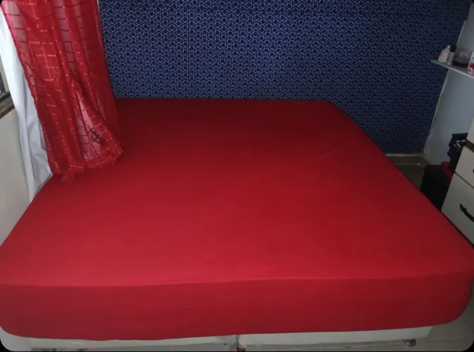 Cama Box com Colchão Ortobom Absolut King
