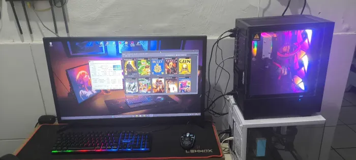 Gabinete Gamer Core i7 3770 + 16GB RAM