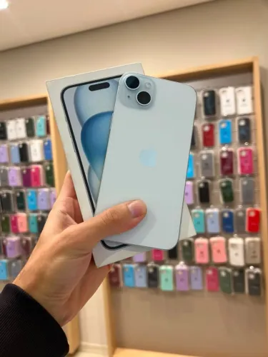 Seminovo - 15 Plus 128 GB Azul 85% (CX) - Retirada Loja Shopping Savassi