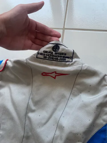 Macacão Alpinestars + luvas