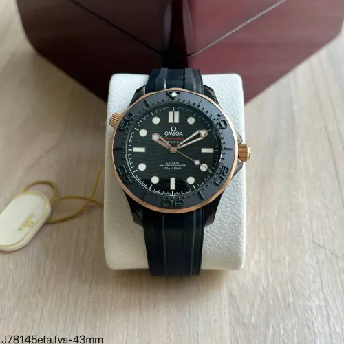Relógio Omega Clone Maquinário Suíço 