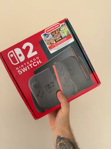 NINTENDO SWITCH 2 COM JOGO NOVO [200 Refs OLX]