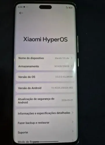 Xiaomi mi 13 lite 