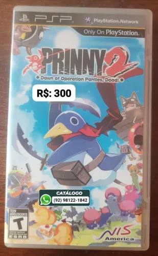 Prinny 2 Daw Of Operation Panties, Dood! = R$: 300