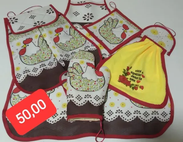 Kit de cozinha completo 5 peças
