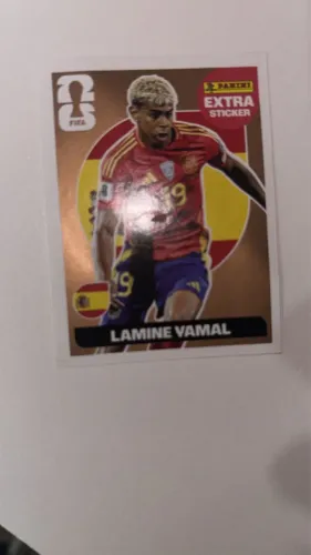 FIGURINHA LAMINE YAHMAL BRONZE