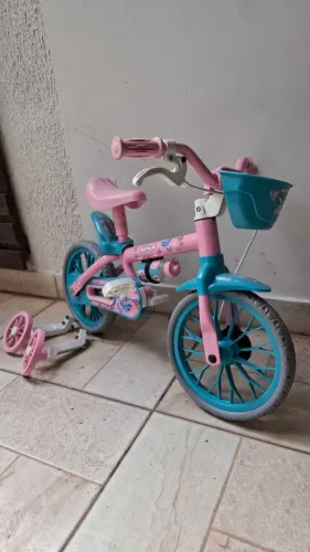 Bicicleta infantil aro 12 para menina