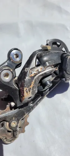 Cambio Shimano Deore xt 11v Shadow com roldanas rolamentadas