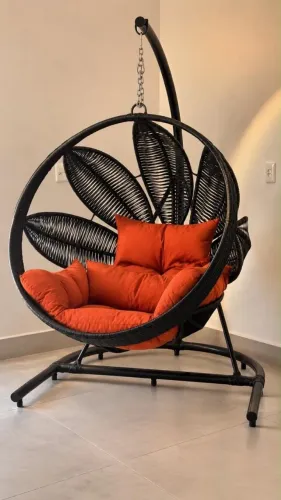 BALANÇO SUSPENSO DUPLO NINHO/OVO LUXO - ÁREA GOURMET