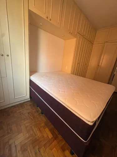 Cama Box Queen Plumatex de Mola Bipartido