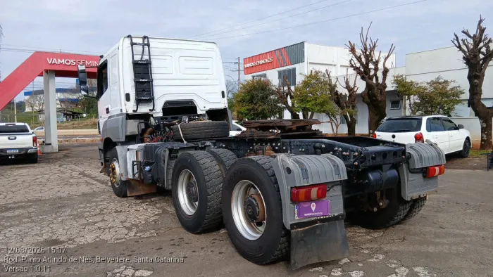 Mercedes-Benz Axor 3344/48 6X4 E5 2022/2022 Vamos Seminovos Chapecó