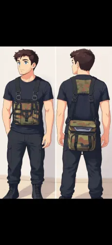 Kit colete bolsa térmica 